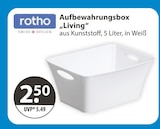 Aufbewahrungsbox „Living“ von rotho im aktuellen V-Markt Prospekt für 2,50 €