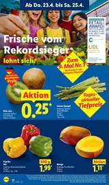 Aktueller Lidl Prospekt mit Spargel, "LIDL LOHNT SICH", Seite 62