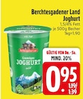 Joghurt im EDEKA Prospekt Joghurt von Berchtesgadener Land im aktuellen EDEKA Prospekt für 0,95 €