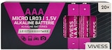 Mignon AA oder Micro AAA Angebote von VIVESS bei REWE Hanau für 7,99 €