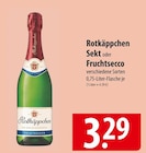 Sekt im Angebot bei famila Nordost in Buchholz Sekt Angebote von Rotkäppchen bei famila Nordost Buchholz für 3,29 €