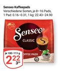 Kaffeepads Classic Angebote von Senseo bei GLOBUS Neunkirchen für 2,22 €