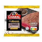 Pavé de bœuf mariné aux 3 poivres CHARAL - CHARAL en promo chez Carrefour Pavé de bœuf mariné aux 3 poivres CHARAL - CHARAL dans le catalogue Carrefour