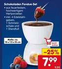 Aktuelles Schokoladen Fondue-Set Angebot bei Netto Marken-Discount in Erfurt ab 7,99 €