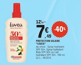 Protection Solaire - LOVEA à 7,49 € dans le catalogue E.Leclerc
