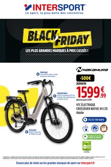 Prospectus Intersport de la semaine "BLACK FRIDAY" avec 1 pages, valide du 15/11/2024 au 02/12/2024 pour Beaucaire et alentours