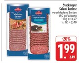 Walnuss Salami Angebote von Stockmeyer bei EDEKA Erlangen für 1,99 €