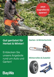 Ähnliche Benzinrasenmäher Angebote im Prospekt "Gut gerüstet für Herbst & Winter!" von BayWa AG in München Ähnliche Angebote wie Benzinrasenmäher im Prospekt "Gut gerüstet für Herbst & Winter!" auf Seite 1 von BayWa AG in München