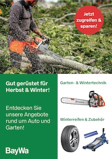 Aktueller BayWa AG Prospekt "Gut gerĂĽstet fĂĽr Herbst & Winter!" Aktueller BayWa AG Prospekt