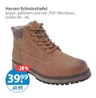 Schuhe im V-Markt Prospekt Herren Schnürstiefel im aktuellen V-Markt Prospekt für 39,99 €