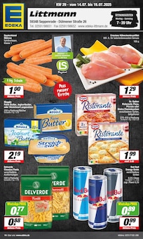 Aktueller EDEKA Prospekt "Aktuelle Angebote" Seite 1 von 15 Seiten für Datteln