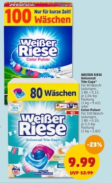 Waschmittel von WEIßER RIESE im aktuellen Penny-Markt Prospekt für 9.99€