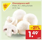 Champignons weiß von Markttag im aktuellen Netto Marken-Discount Prospekt für 1,49 €