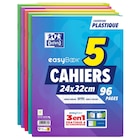 Lot de 5 cahiers Easybook Fusion - OXFORD - Carrefour à Bourges Lot de 5 cahiers Easybook Fusion - OXFORD en promo chez Carrefour Bourges à 14,25 €