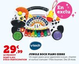 Jungle Rock Piano Zèbre - Vtech dans le catalogue Super U