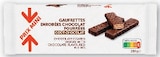 Gaufrettes enrobees chocolat fourrees prix mini - U Express Gaufrettes enrobees chocolat fourrees prix mini à 1,55 € dans le catalogue U Express