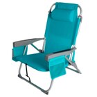 Chaise de plage ou camping multipostions - CARREFOUR en promo chez Carrefour Chaise de plage ou camping multipostions - CARREFOUR dans le catalogue Carrefour