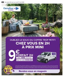 Promotion Keter dans le prospectus Carrefour, valable du 24/03/2026 au 11/05/2026 Promo Keter dans le catalogue Carrefour du moment à la page 24