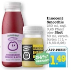 Smoothie im Angebot bei E center in Ludwigshafen Smoothie Angebote von Innocent bei E center Ludwigshafen für 1,49 €