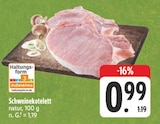 Aktuelles Schweinekotelett Angebot bei E center in Dresden ab 0,99 €