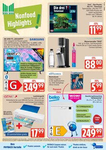 Fernseher im aktuellen E center Prospekt (Rostock) Fernseher im E center Prospekt "Top Angebote" mit 40 Seiten (Rostock)