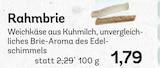 Rahmbrie bei EDEKA im Prospekt "" für 1,79 €