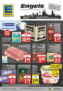 EDEKA Prospekt der Woche "Aktuelle Angebote" Seite 1, 30.06.2025 bis 05.07.2025 für Köln Aktueller EDEKA Prospekt "Aktuelle Angebote" Seite 1 von 24 Seiten für Köln