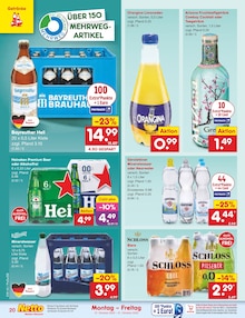 Gerolsteiner im aktuellen Netto Marken-Discount Prospekt (Ingolstadt) Gerolsteiner im Netto Marken-Discount Prospekt "Aktuelle Angebote" mit 65 Seiten (Ingolstadt)