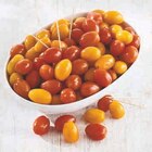 Tomate cerise allongée ou melangée - Super U à Niort Tomate cerise allongée ou melangée en promo chez Super U Niort à 4,99 €