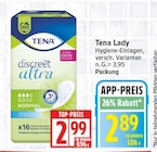 Tena Lady Hygiene-Einlagen von Tena im aktuellen EDEKA Prospekt