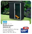 Geräteschuppen BOHIO XS im ALDI Nord Prospekt Geräteschuppen BOHIO XS von HOME DELUXE im aktuellen ALDI Nord Prospekt für 139,00 €