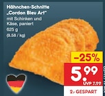 Hähnchen-Schnitte 'Cordon Bleu Art' Angebote bei Netto Marken-Discount Melle für 5,99 €