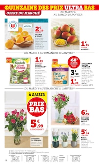 Promo Bûches dans le catalogue Super U du moment à la page 28