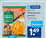 Wellenschnitt-pommes Angebote von Speise Zeit bei ALDI SÜD Kleve für 1,49 €