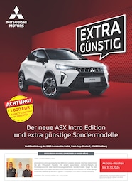 Mitsubishi Prospekt für Heilbronn: "Extra Günstig", 8 Seiten, 16.09.2024 - 13.10.2024