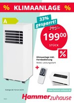 Hammer Prospekt für Neustadt mit 1 Seite Hammer Prospekt für Neustadt: "% KLIMAANLAGE %", 1 Seite, 24.06.2021 - 28.06.2021