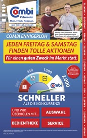 Aktueller combi Supermarkt Prospekt in Ennigerloh und Umgebung, "Markt - Angebote" mit 2 Seiten, 21.07.2025 - 09.08.2025