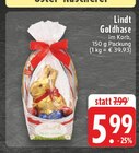 Goldhase im Korb Angebote von Lindt bei E center Solingen für 5,99 €