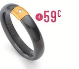 bague oxydes de zirconium à 59,00 € dans le catalogue E.Leclerc