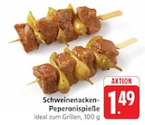 Schweinenacken-Peperonispieße bei EDEKA im Heidesheim Prospekt für 1,49 €