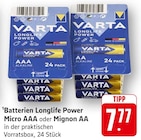 Longlife Power Micro AAA bei EDEKA im Neckarsteinach Prospekt für 7,77 €