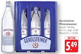 Sprudel Angebote von Gerolsteiner bei E center Schwäbisch Gmünd für 5,49 €