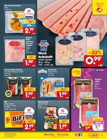 Wiener Würstchen im Netto Marken-Discount Prospekt "Aktuelle Angebote" mit 65 Seiten (Essen)