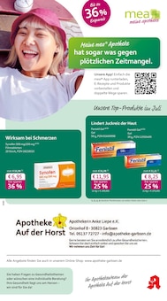 Aktueller mea - meine apotheke Prospekt "Unsere Juli-Angebote" Aktueller mea - meine apotheke Prospekt