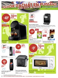 Promotion Philips dans le prospectus Géant Casino, valable du 30/01/2023 au 12/02/2023 Promo Philips dans le catalogue Géant Casino du moment à la page 62