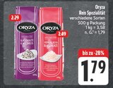 Reis Spezialität Angebote von Oryza bei EDEKA Gera für 1,79 €