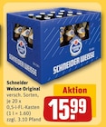 Original Angebote von Schneider Weisse bei REWE Ansbach für 15,99 €
