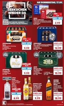 Bier im Kaufland Prospekt "Hier bin ich richtig" mit 78 Seiten (Brühl)