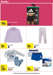 Prix et réduction Pyjama Garçon dans le prospectus Carrefour en cours Offre Pyjama Garçon dans le catalogue Carrefour du moment à la page 80