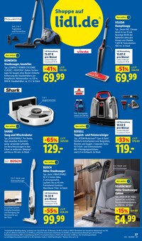 Staubsauger im aktuellen Lidl Prospekt (Mannheim) Staubsauger im Lidl Prospekt "LIDL LOHNT SICH" mit 65 Seiten (Mannheim)